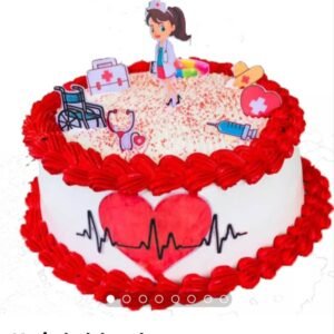 CAKE DE TEMATICA DE DOCTORA