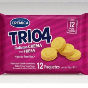 Paq de Galleta TRIO4 de fresa